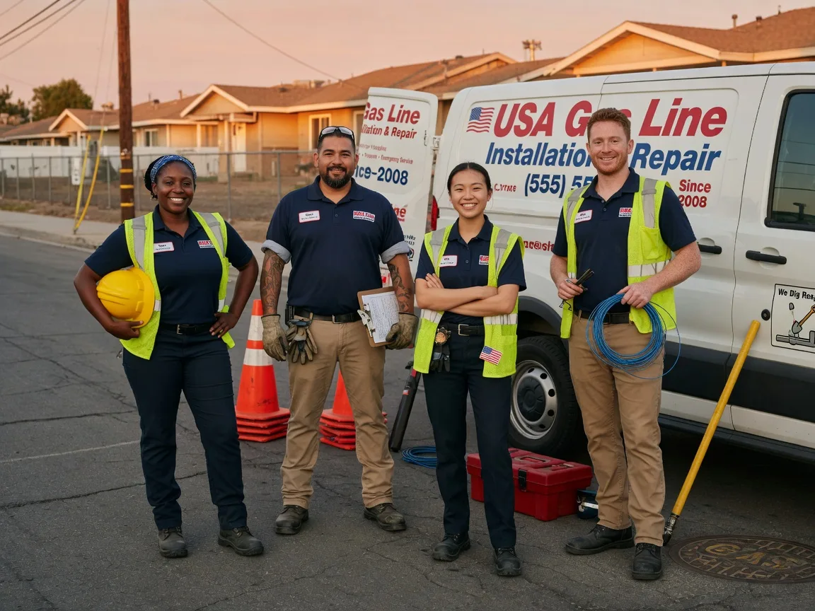 Gas Line Installation company in Wilmington, CA